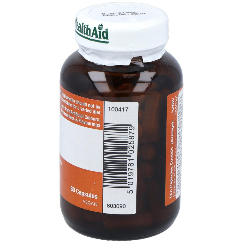 Fibra de Cascara Psyllium 60comp - Health Aid