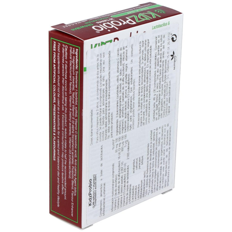 Kidzprobio 2000Millones Y Vitaminas 30Comp. Health