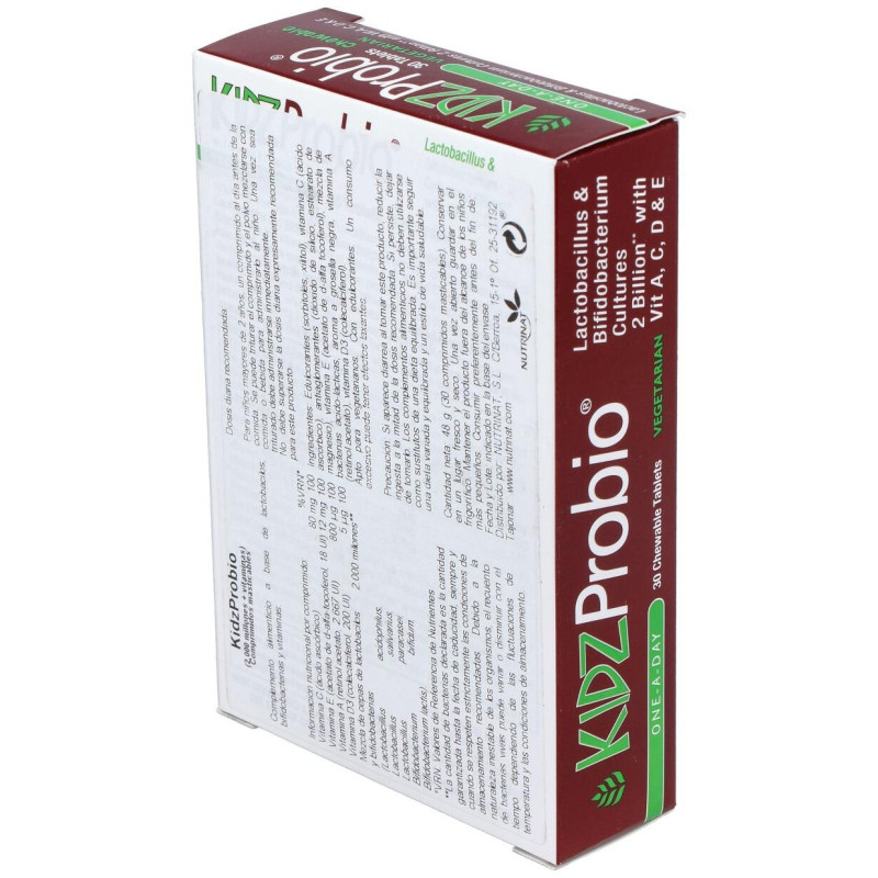 Kidzprobio 2000Millones Y Vitaminas 30Comp. Health