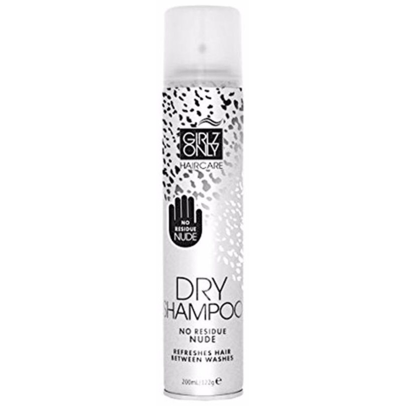 Dry Shampoo No Residue Nude 200ml - Girlz Only