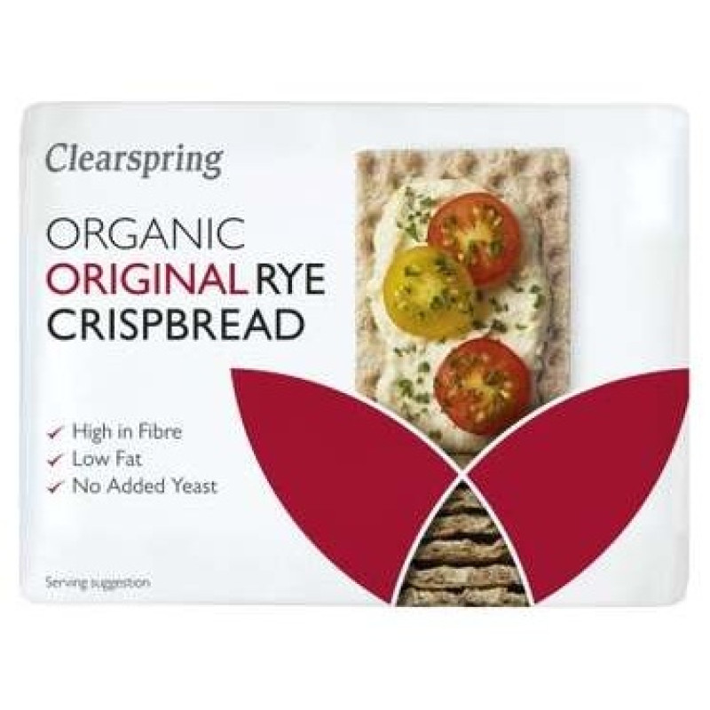 Natysal Pan Crujiente de Centeno 200g - Clearspring