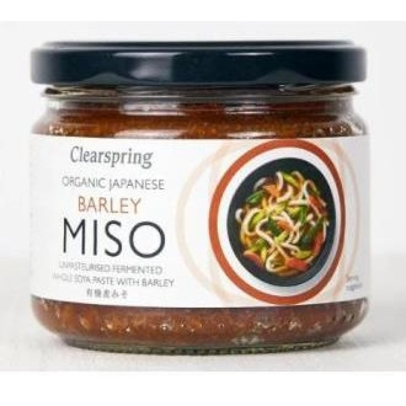 Mugi Miso No Pasteurizado 300gr - Clearspring