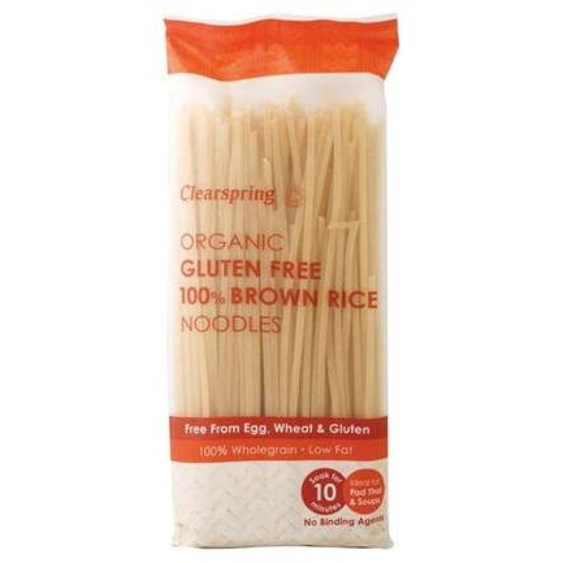 Fideos de Arroz Integral Bio 200g - Clearspring