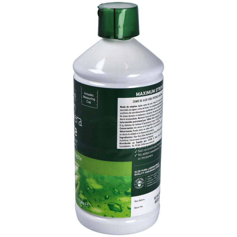 Aloe Pura Zumo Aloe Vera Potencia Max 1l - Madal Bal