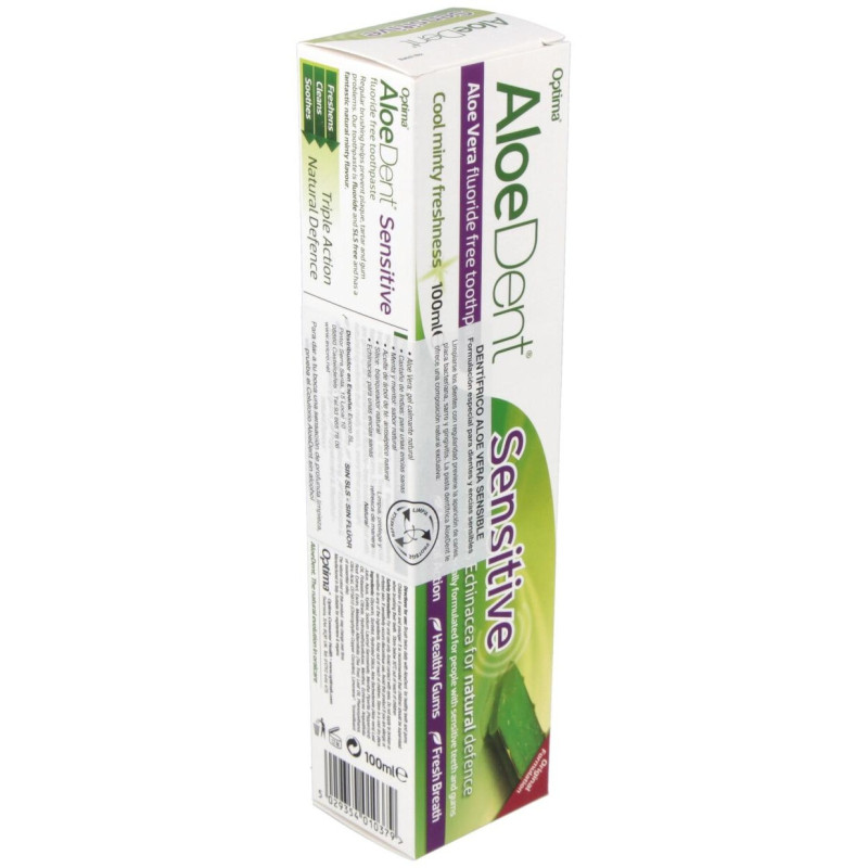 Aloedent Sensitive Dentifrico 100Ml.