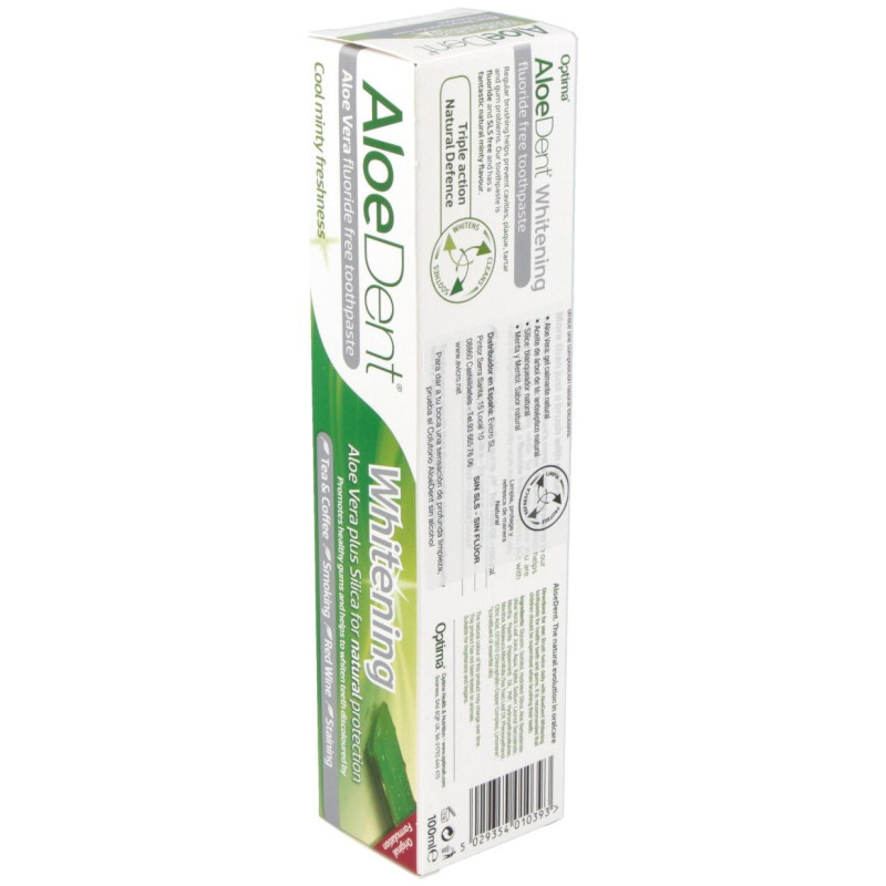 Aloedent Whitening Blanqueadora Dentifrico 100Ml.
