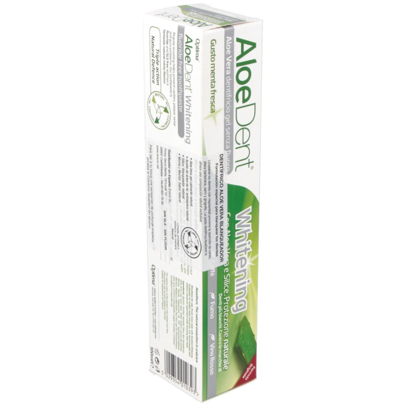 Aloedent Whitening Blanqueadora Dentifrico 100Ml.