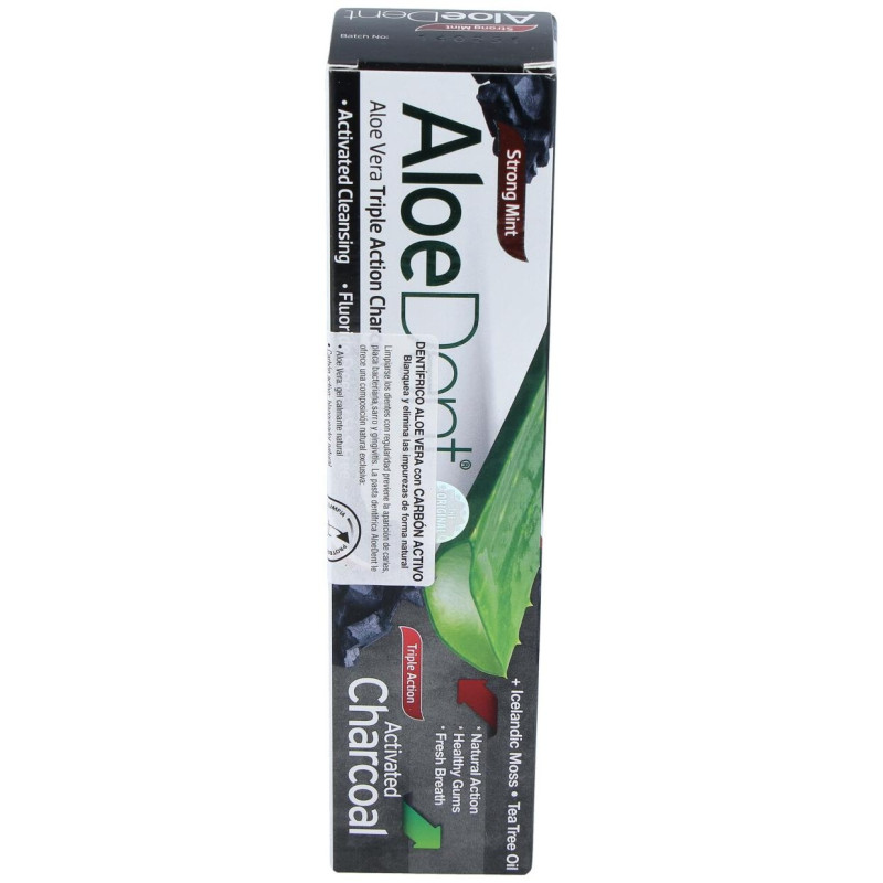 Aloedent Carbon Activo Dentifrico 100Ml.