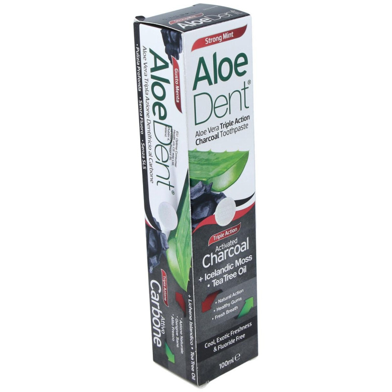 Aloedent Carbon Activo Dentifrico 100Ml.