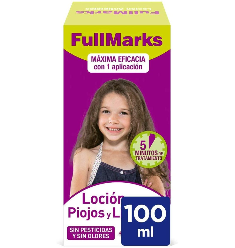 Fullmarks Locion - Antipiojos (1 Envase 100 ml) - Reckit Benckiser