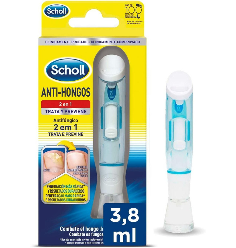 Dr Scholl Antihongos Tratamiento Uñas (1 Envase 3,8 ml + 5 Limas) - Reckitt Benckiser