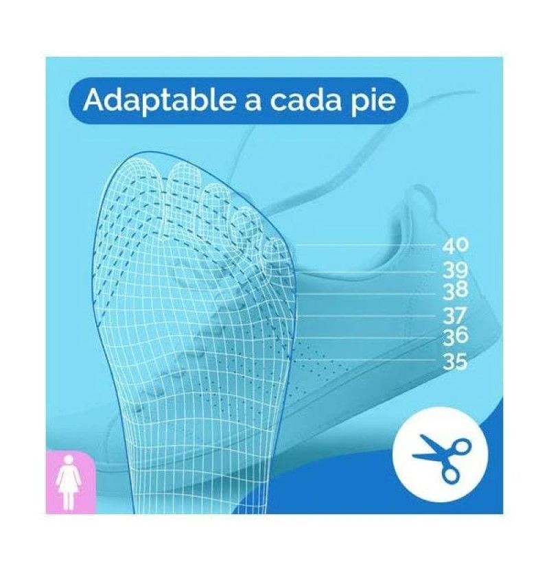 Dr Scholl Gelactiv Uso Diario (mujer 1 Par) - Reckitt Benckiser