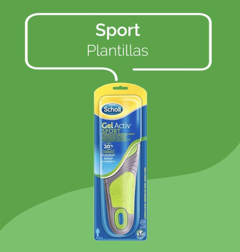 Dr Scholl Gelactiv (sport Hombre 1 Par) - Reckitt Benckiser