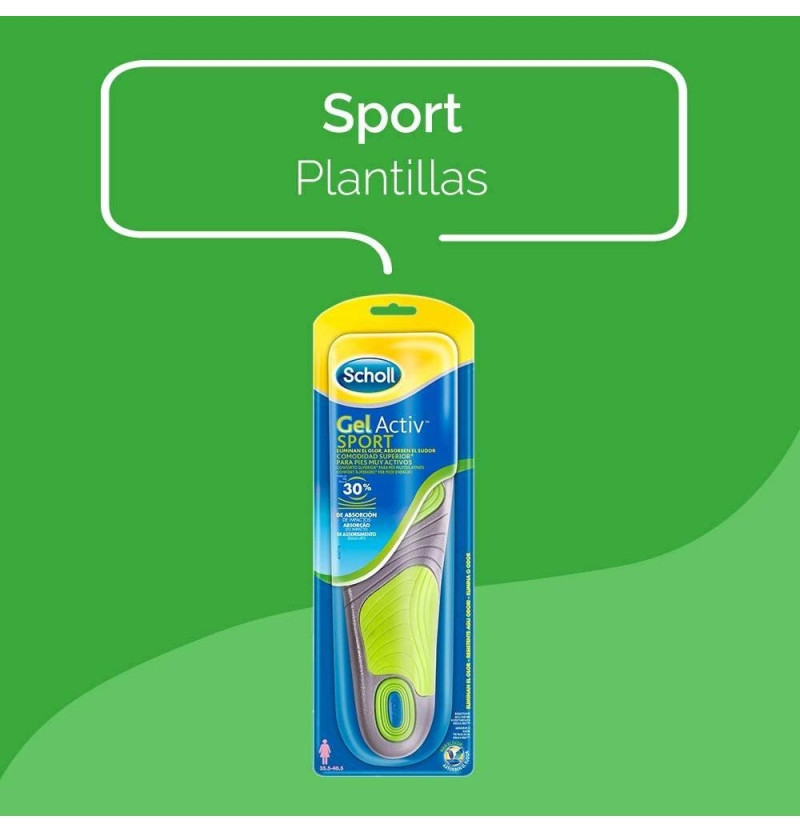 Dr Scholl Gelactiv (sport Mujer 1 Par) - Reckitt Benckiser