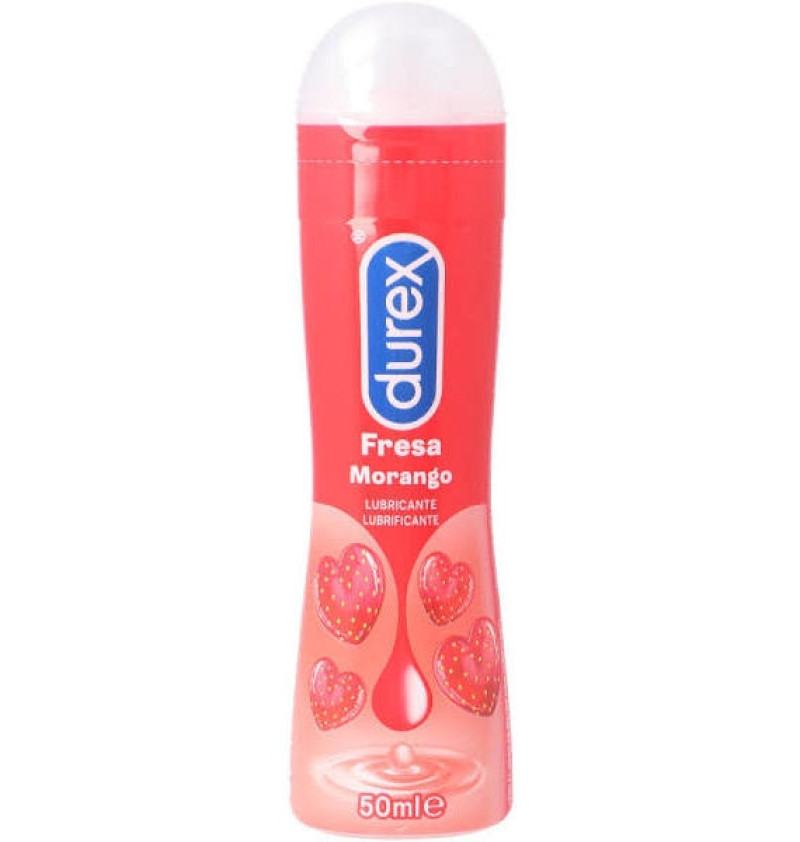 Durex Play Fresa Pleasure Gel - Lubricante Hidrosoluble Intimo (50 ml) - Reckitt Benckiser