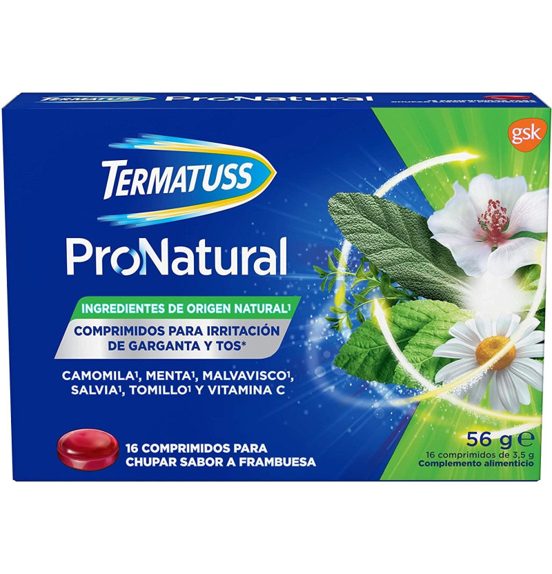 Termatuss Pronatural (16 Comprimidos para Chupar) - Glaxosmithkline