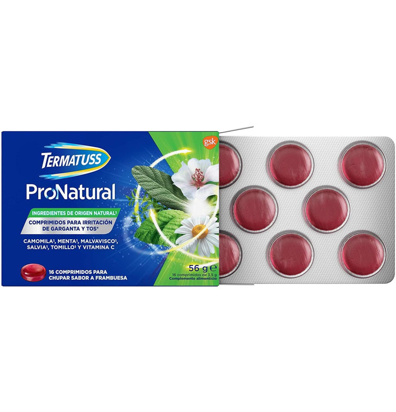 Termatuss Pronatural (16 Comprimidos para Chupar) - Glaxosmithkline