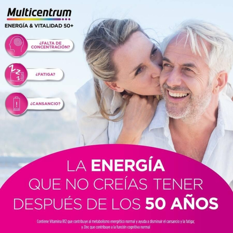 Energia y Vitalidad Sabor Frambuesa 15 Amp - Multicentrum