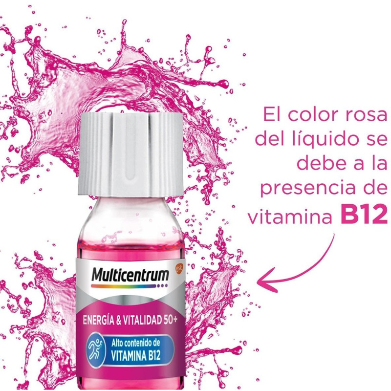 Energia y Vitalidad Sabor Frambuesa 15 Amp - Multicentrum
