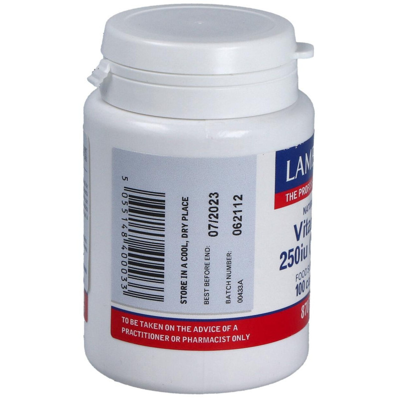 Vitamina E Natural 250 U.I. 100 Cap.