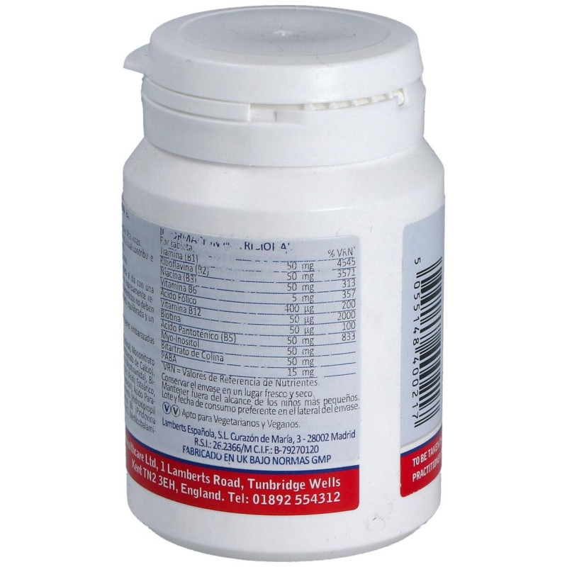 Vitamin B50 Complex 60tab 8029 - Lamberts