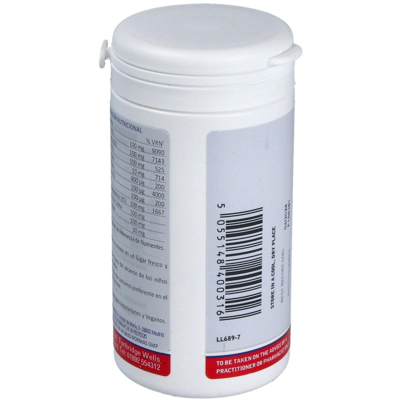 Vitamin B100 Complex 60tab 8032 - Lamberts