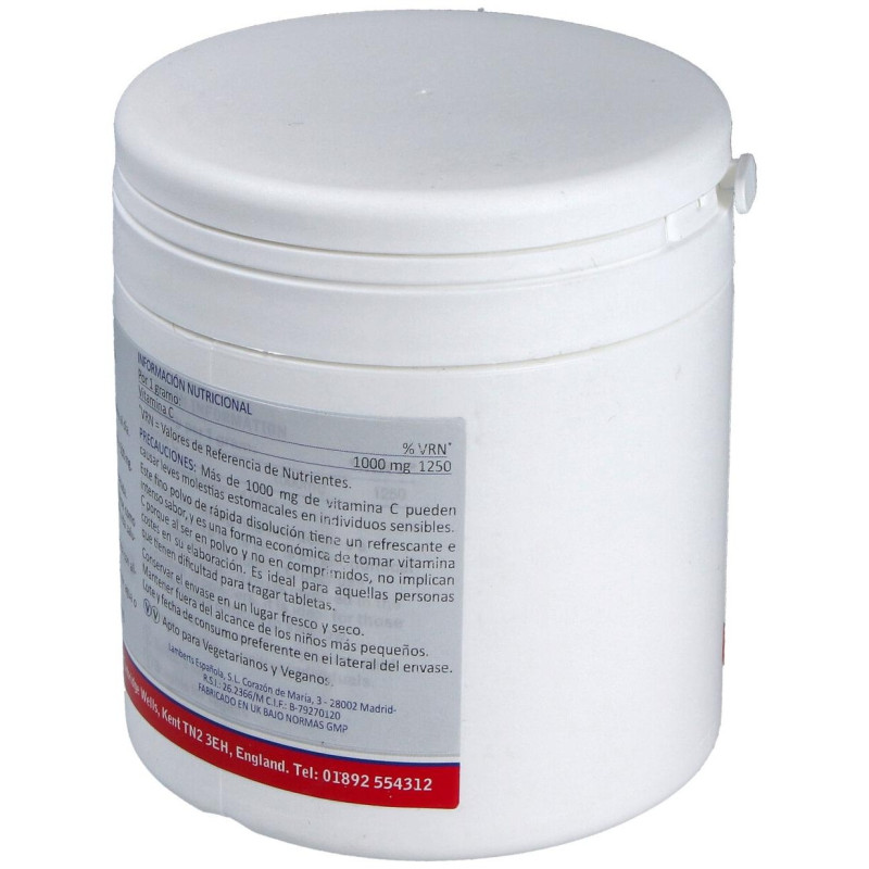 Ácido Ascorbico (polvo) 250 Gr - Lamberts