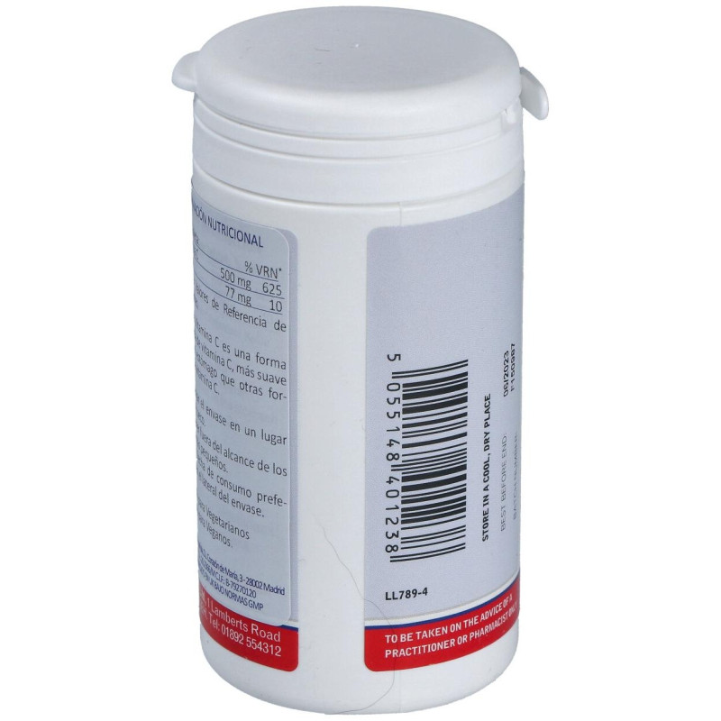 Gentle Vitamina C 500mg 100 Comprimidos - Lamberts