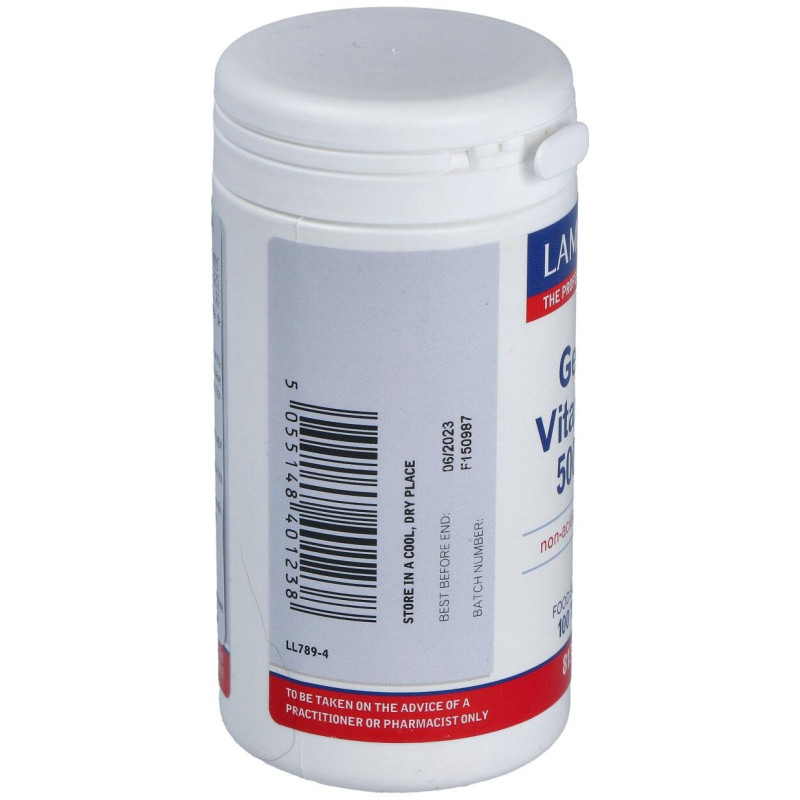 Gentle Vitamina C 500mg 100 Comprimidos - Lamberts