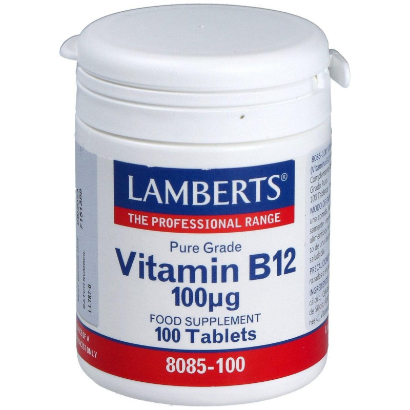 Vitamina B12 100 Mcg. 100 Comp - Lamberts