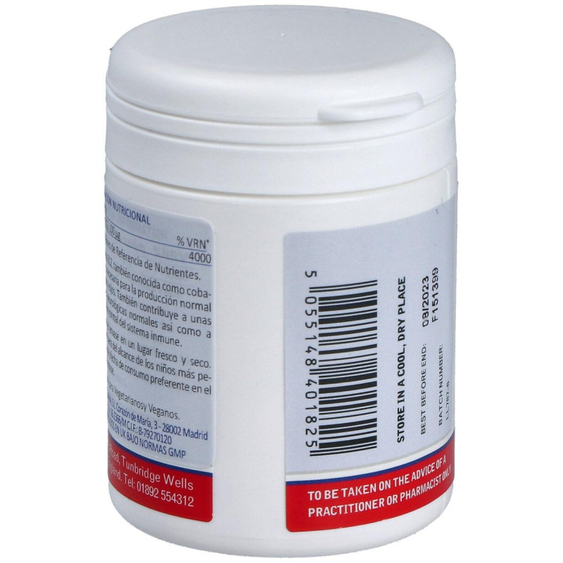 Vitamina B12 100 Mcg. 100 Comp - Lamberts