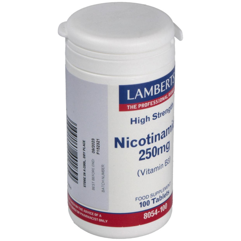 Nicotinamida 250mg Vitamina B3 - Lamberts