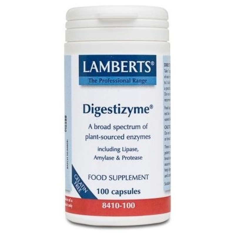 Digestizyme (complejo de Enzimas) 100 Cap - Lamberts