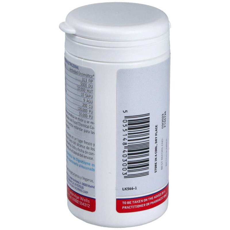Digestizyme (complejo de Enzimas) 100 Cap - Lamberts