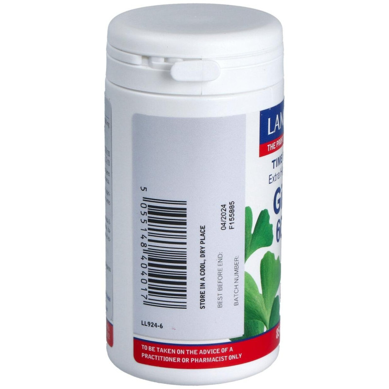 Ginkgo Time Release Extra High Strenght 6000mg 180comp - Lamberts