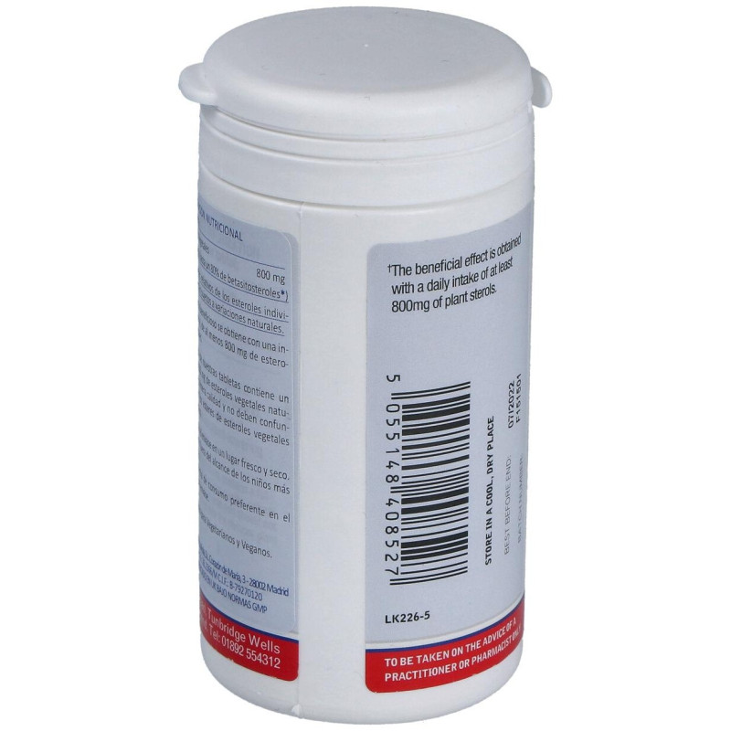 Esteroles Vegetales (plant Sterols) 800mg. 60comp - Lamberts