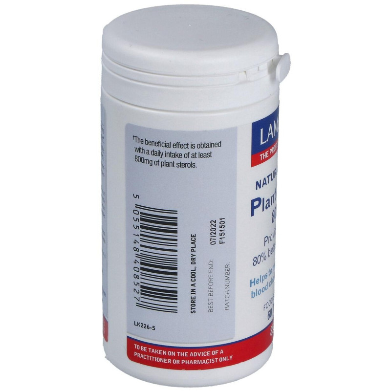 Esteroles Vegetales (plant Sterols) 800mg. 60comp - Lamberts