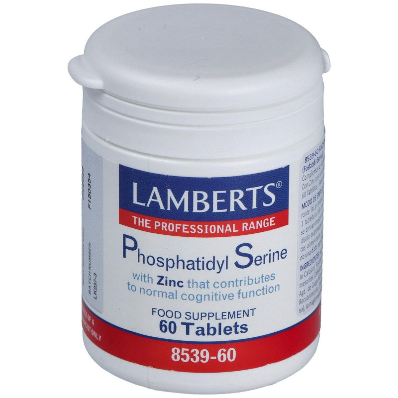 Lamberts Fosfatidil Serina 100 Mg 60 Comp