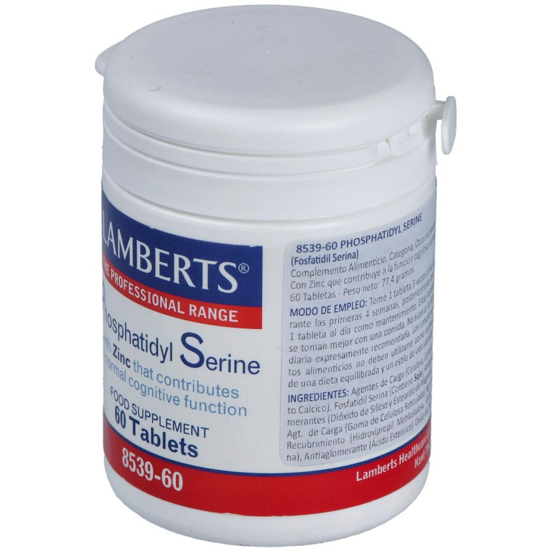 Lamberts Fosfatidil Serina 100 Mg 60 Comp