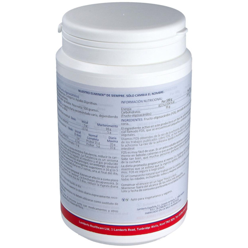 Fos (eliminex) Laxante Natural 500 Gr - Lamberts