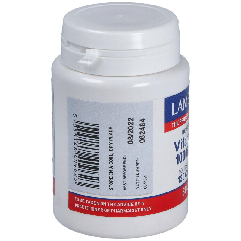 Vitamina D3 1000 Ui (25μg) 120 Cápsulas - Lamberts