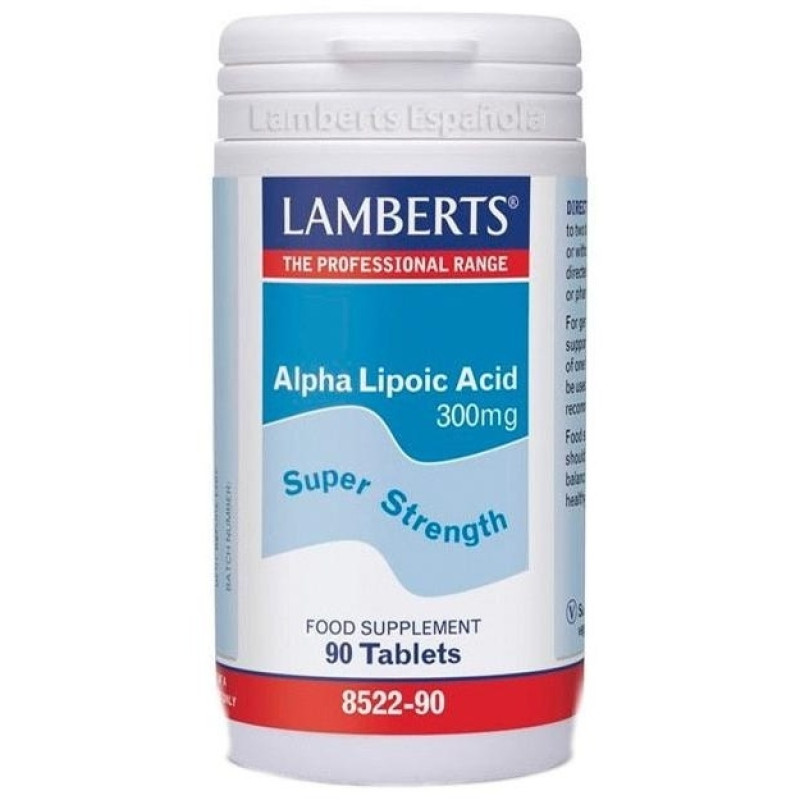 Ácido Alfa Lipoico 90 Tabletas Ref - 8522 - Lamberts
