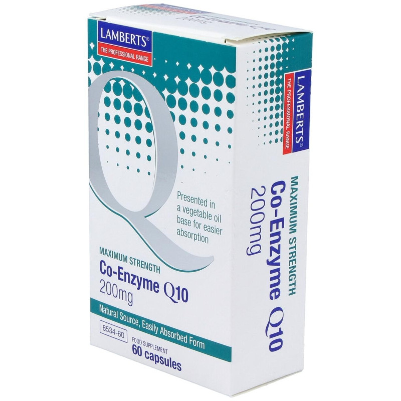 Coenzima Q10 60 Caps 200mg 8534 - Lamberts