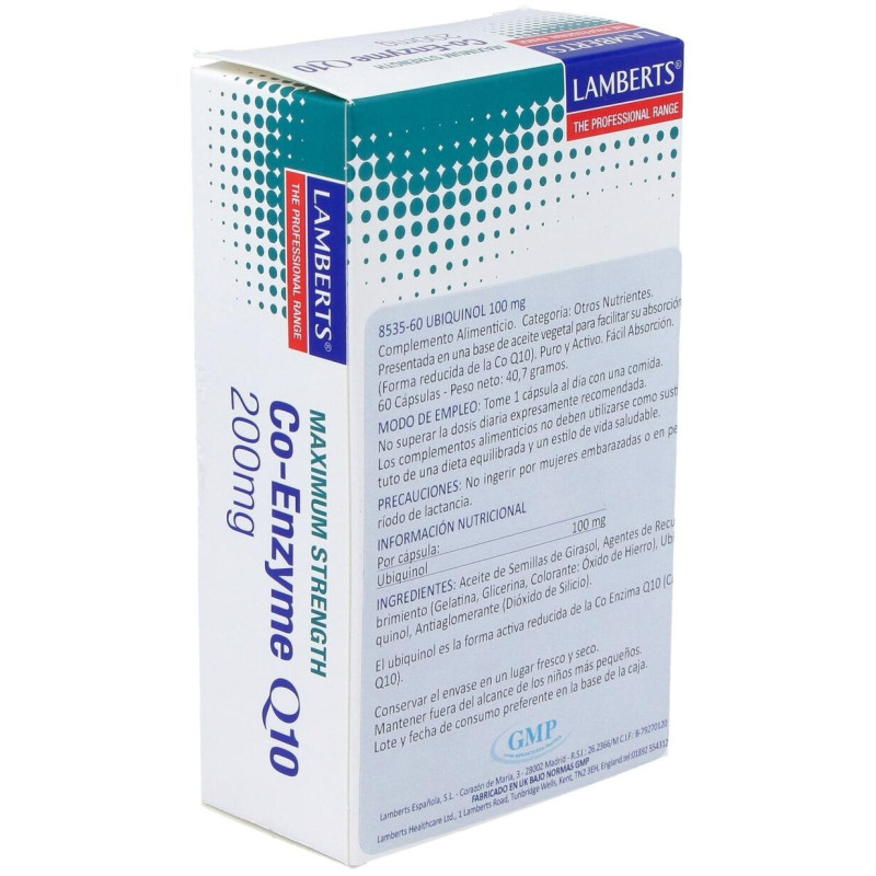 Coenzima Q10 60 Caps 200mg 8534 - Lamberts