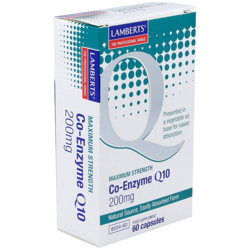 Coenzima Q10 60 Caps 200mg 8534 - Lamberts