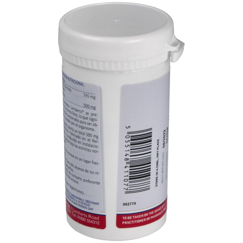 L - Carnitine 500mg 60caps - Lamberts