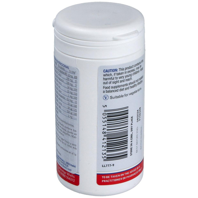A - Z Multivitaminas y Minerales 60 Cápsulas - Lamberts