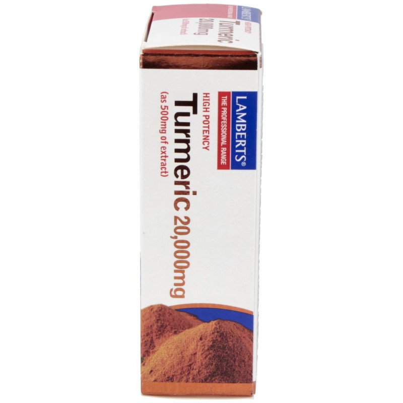 Curcuma 20.000mg. (95% de Curcumina) 60comp - Lamberts