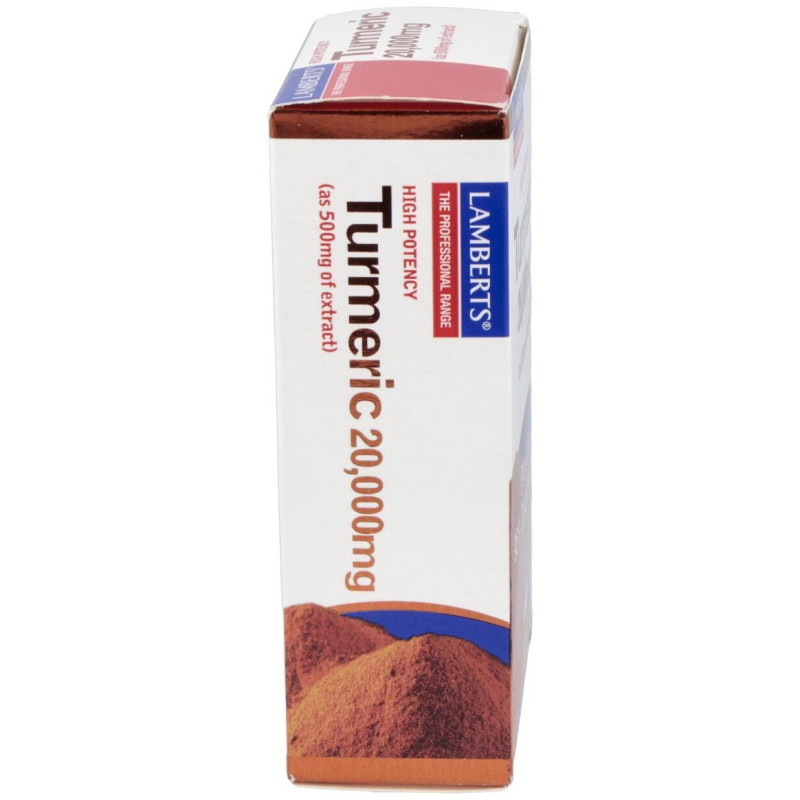 Curcuma 20.000mg. (95% de Curcumina) 60comp - Lamberts