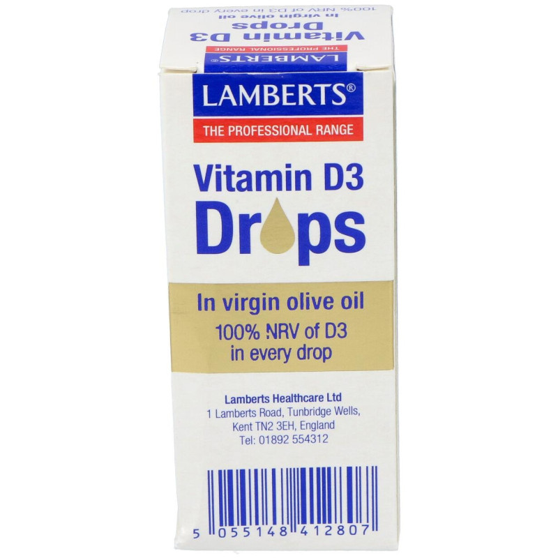 Vitamina D3 en Gotas 20ml - Lamberts